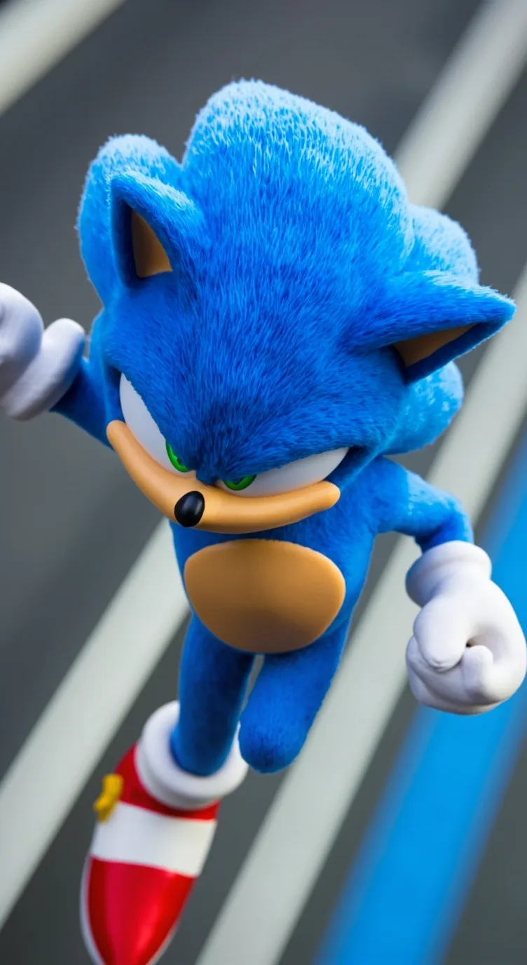 ai character: sonic background