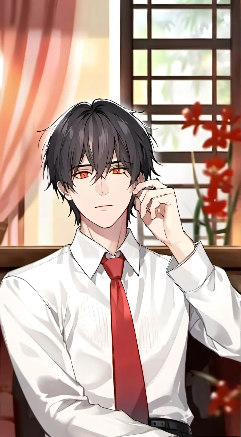 ai character: Eithan  background