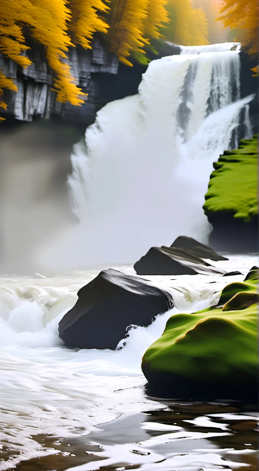 ai character: река мать background