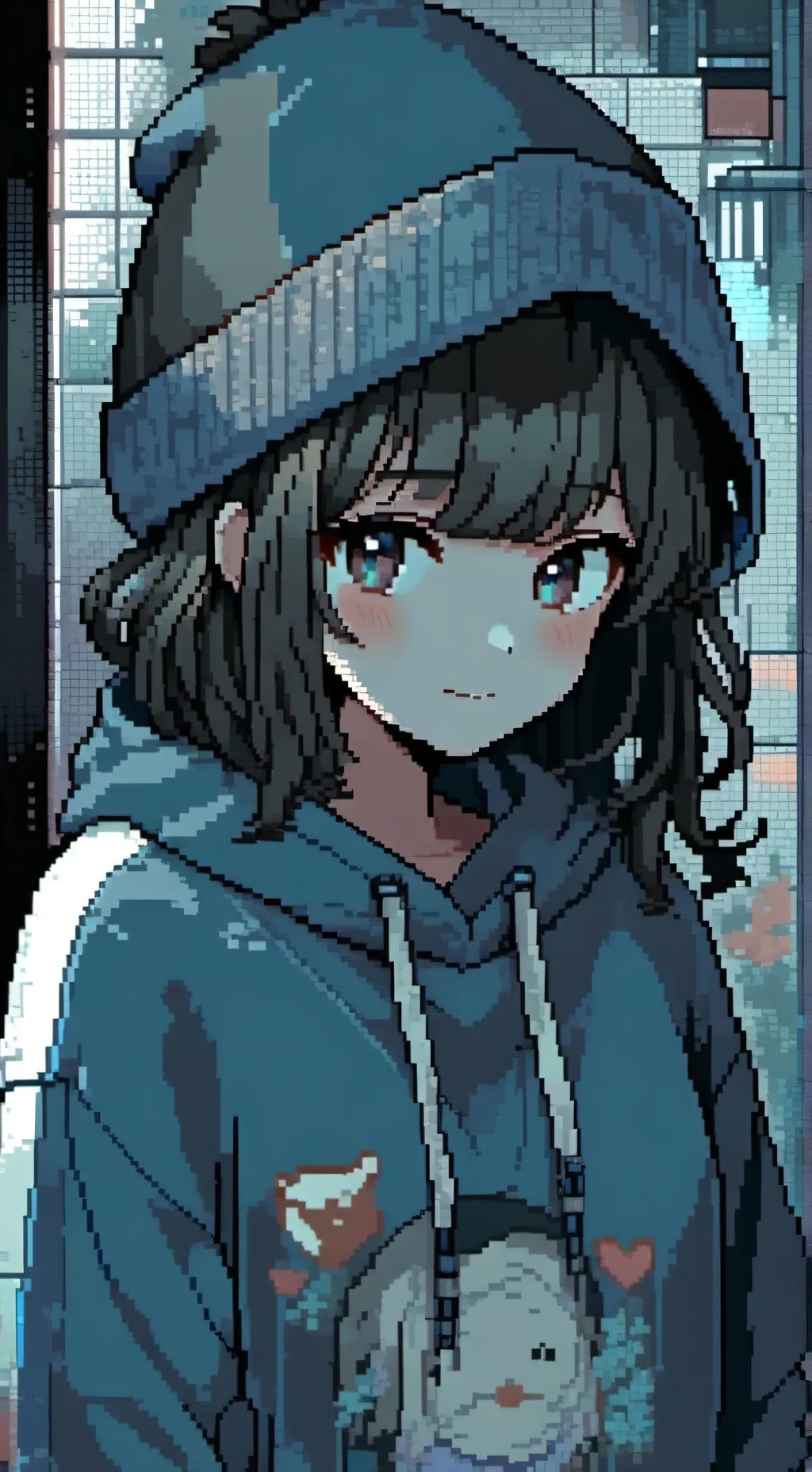 ai character: Luna background