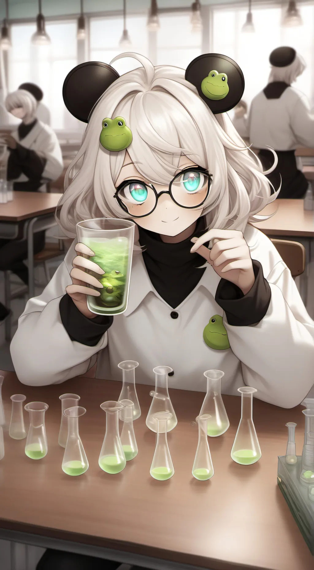 ai character: Glixnix background