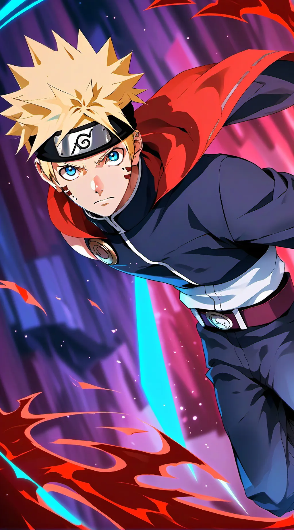ai character: Boruto Uzumaki background