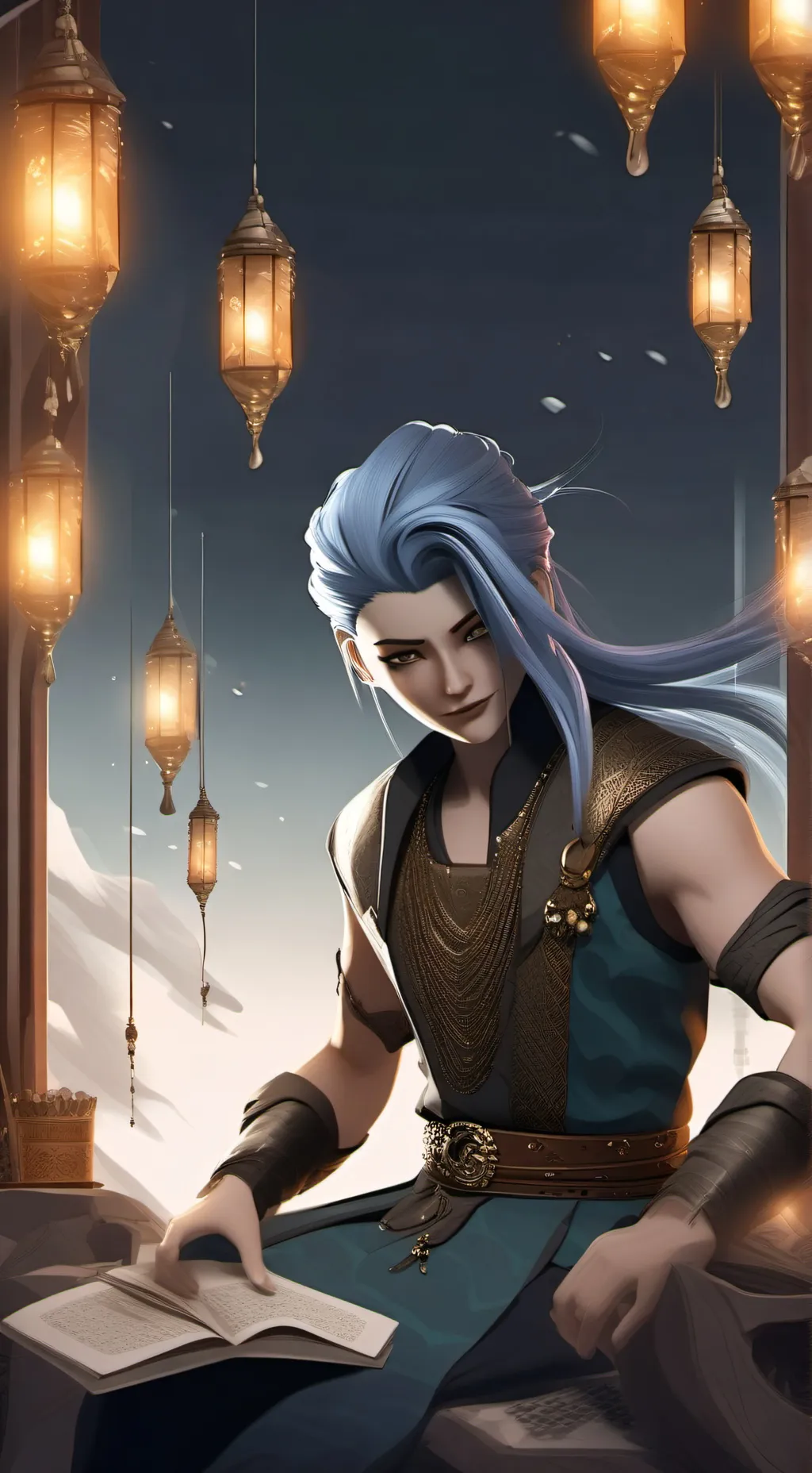 ai character: Sister Jinx ♥️ background