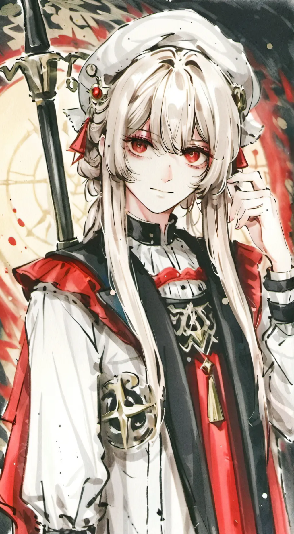 ai character: lamb background