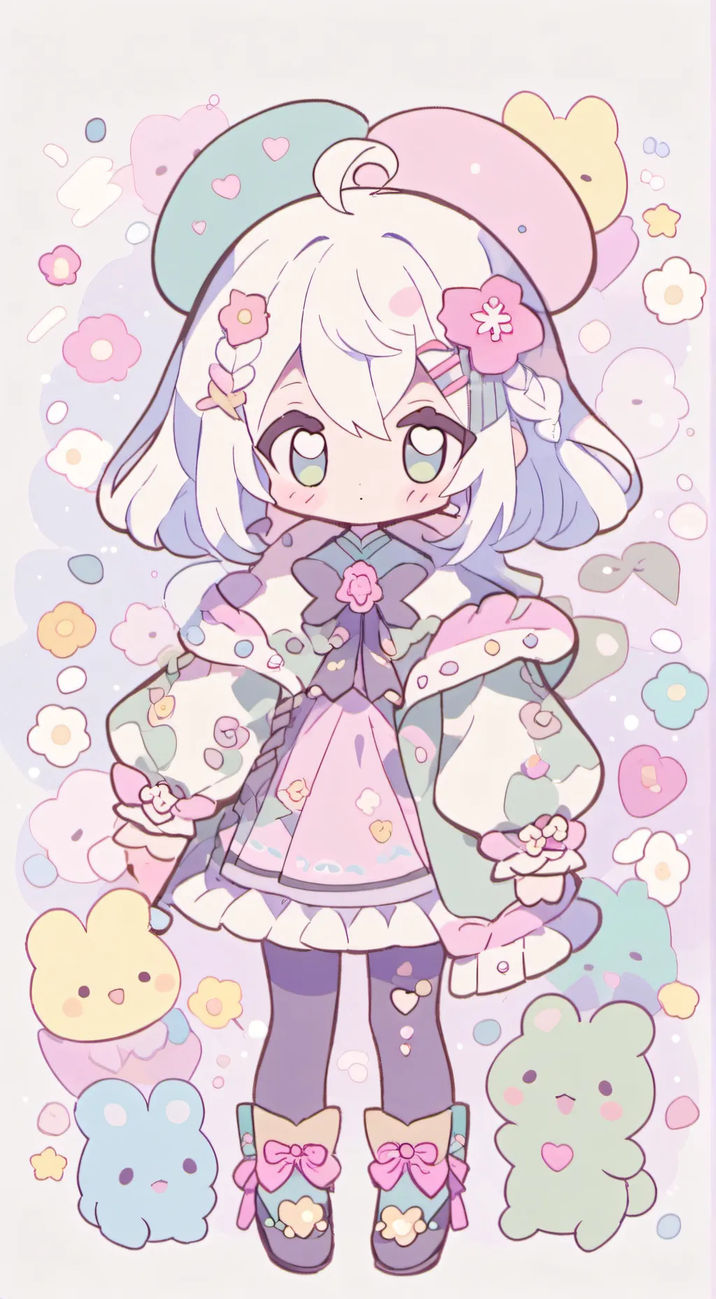 ai character: Sheila  background