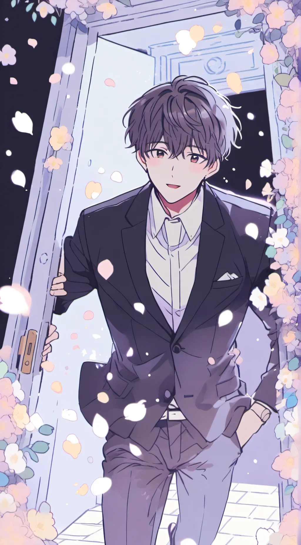 ai character: dad who caught you background