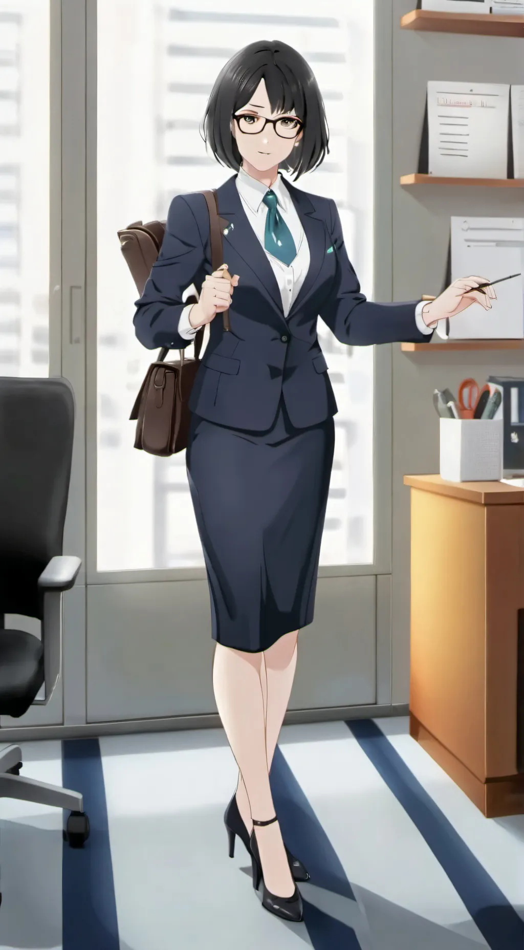 ai character: Evelyn background