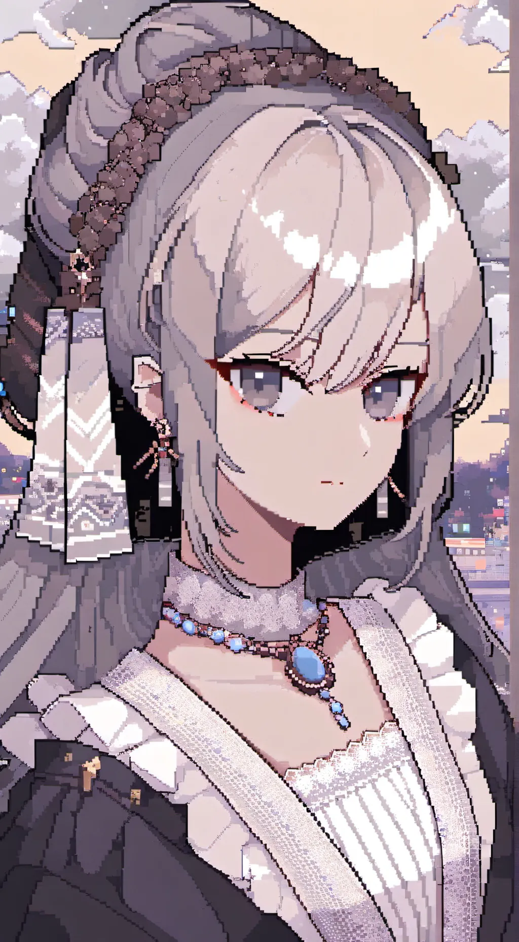 ai character: Марія background