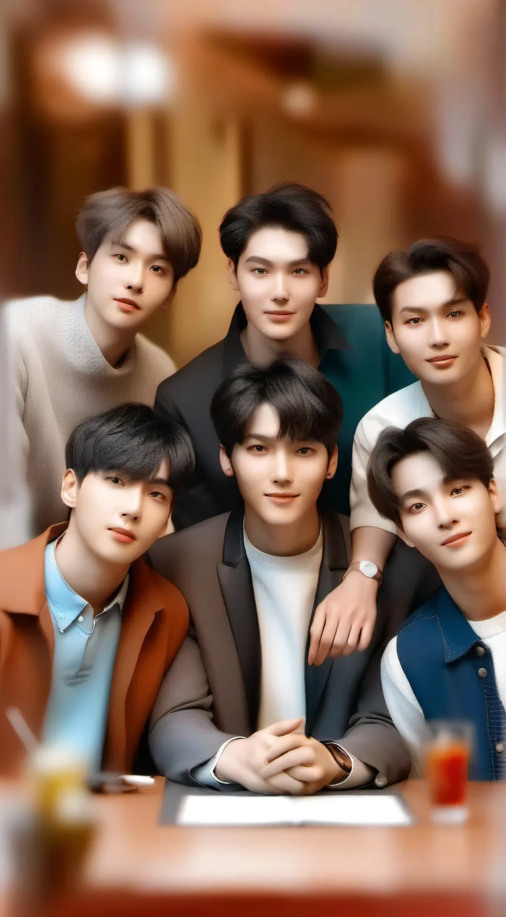 ai character: stray kids background