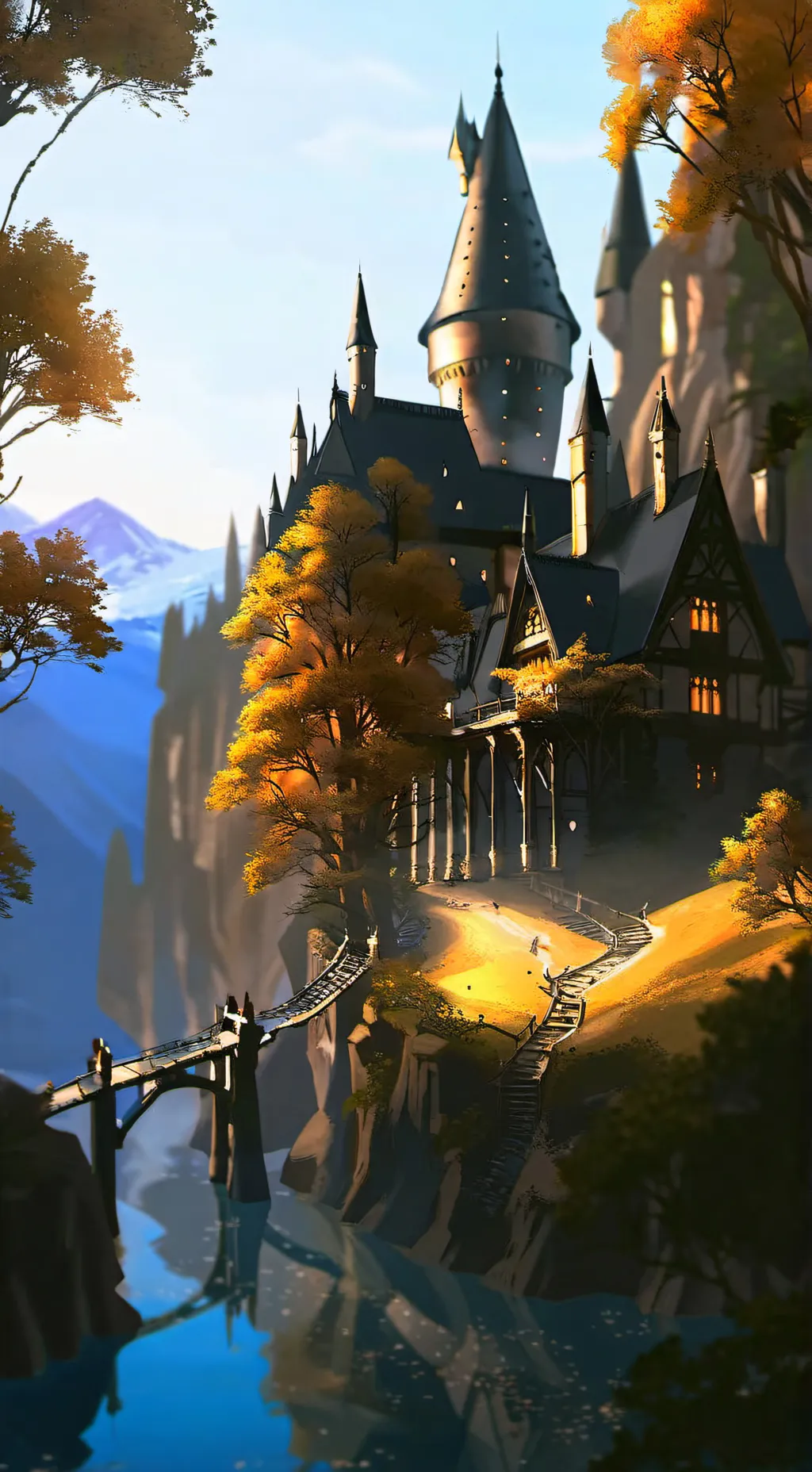 ai character: Hogwarts×Aphmau background