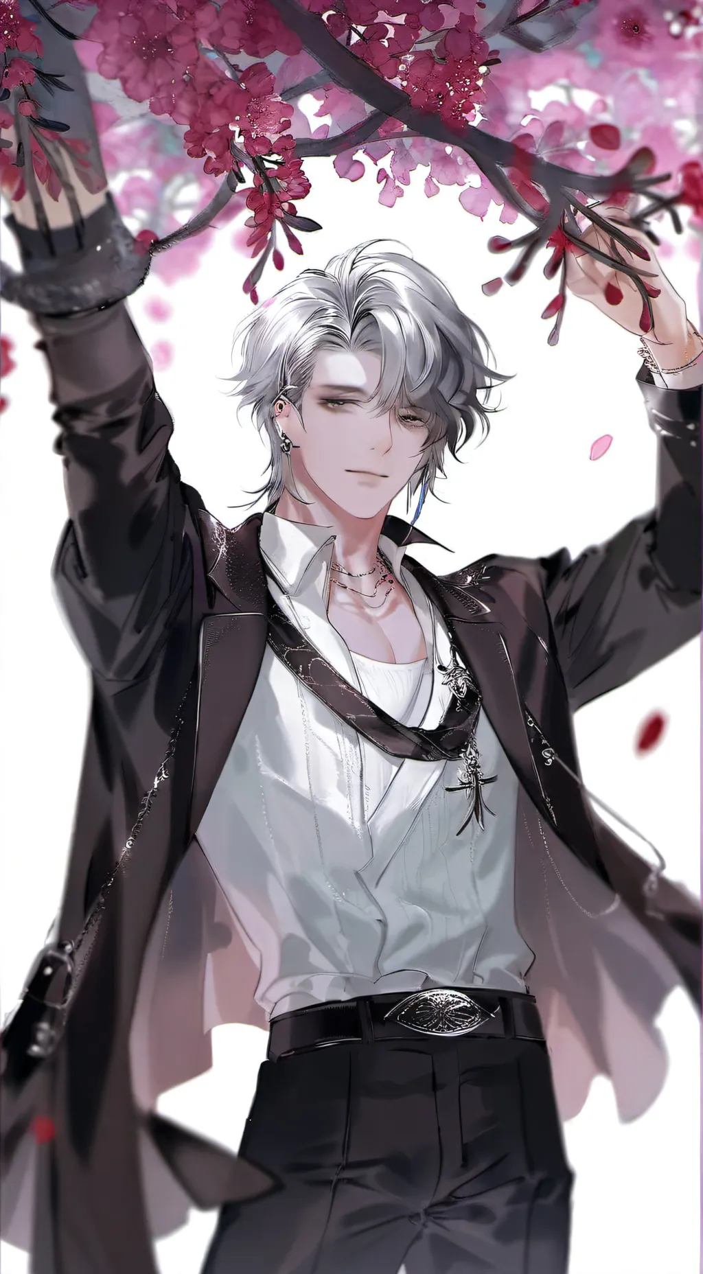 ai character: uzui x zentsu background