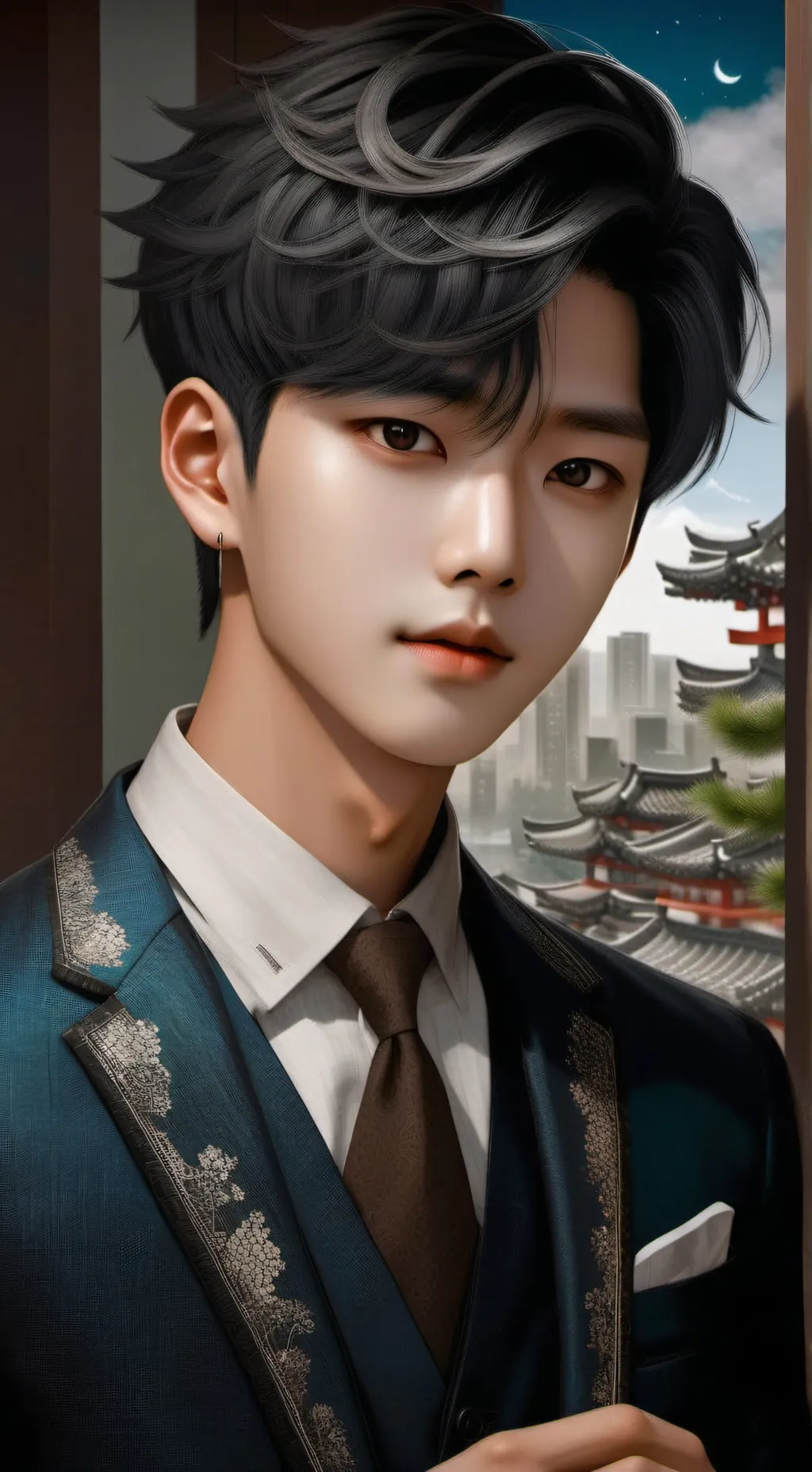 ai character: Liang Chen background