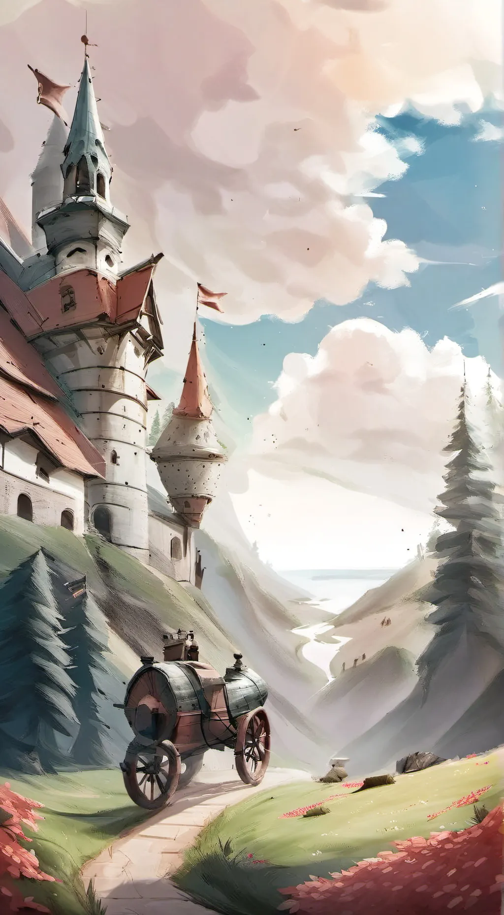 ai character: Hogwart👁️👄👁️ background