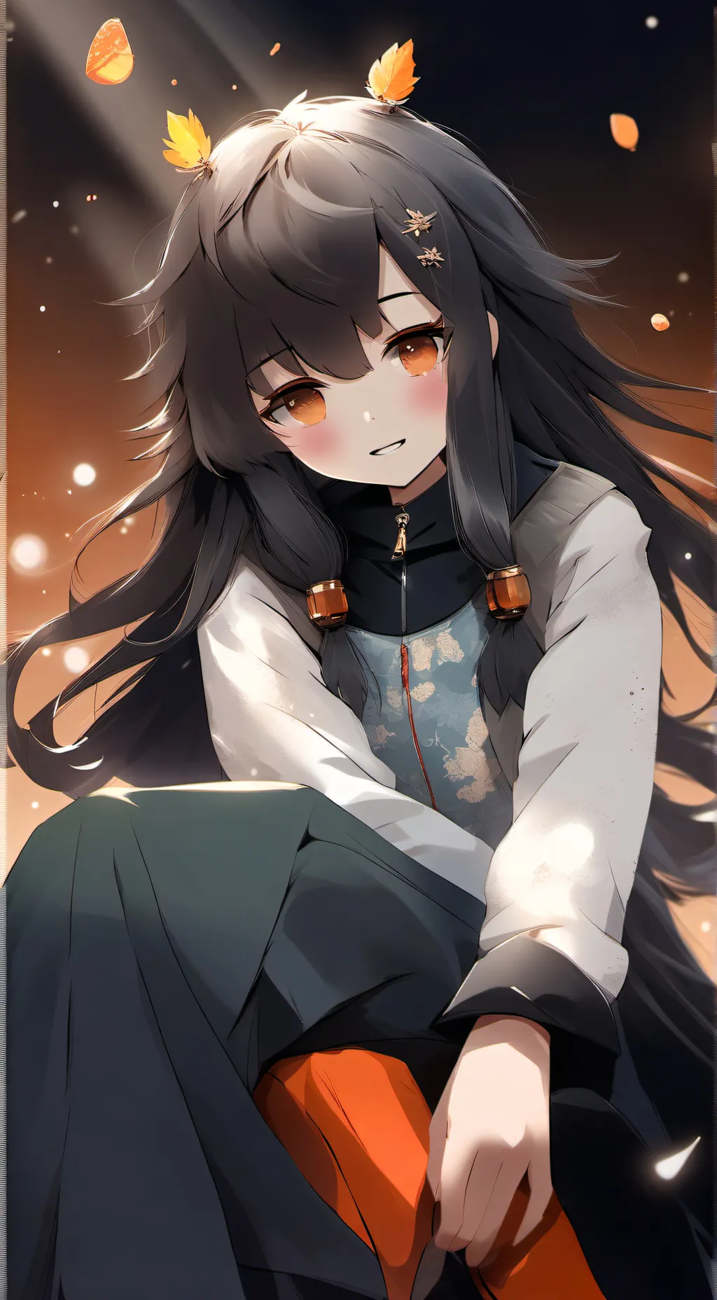 ai character: muichiro schläft background