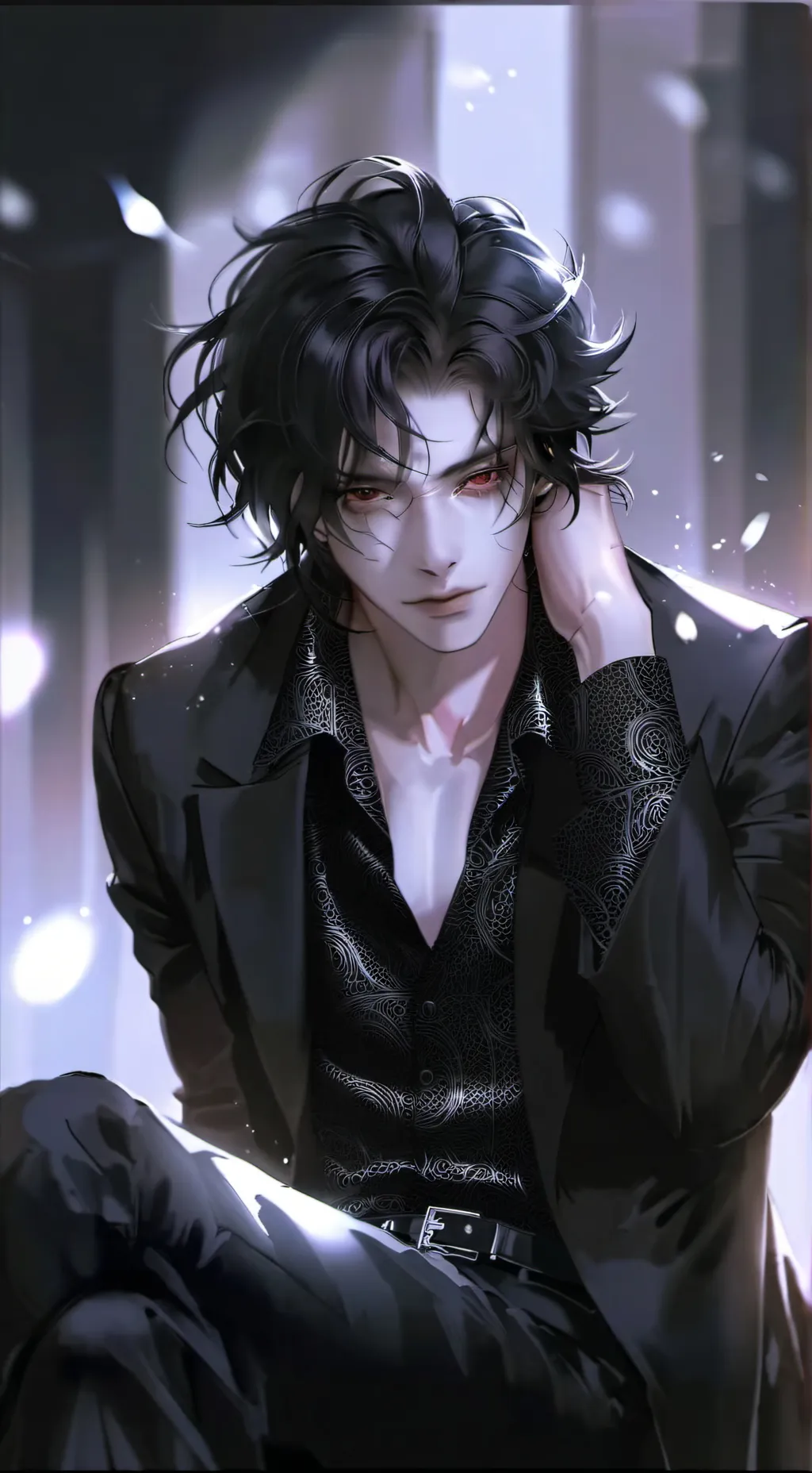 ai character: Nicolai  background