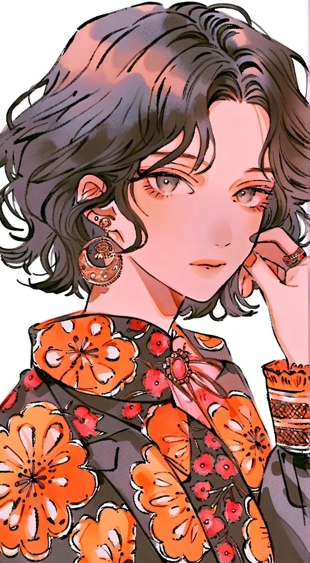 ai character: Blake Charleston  background