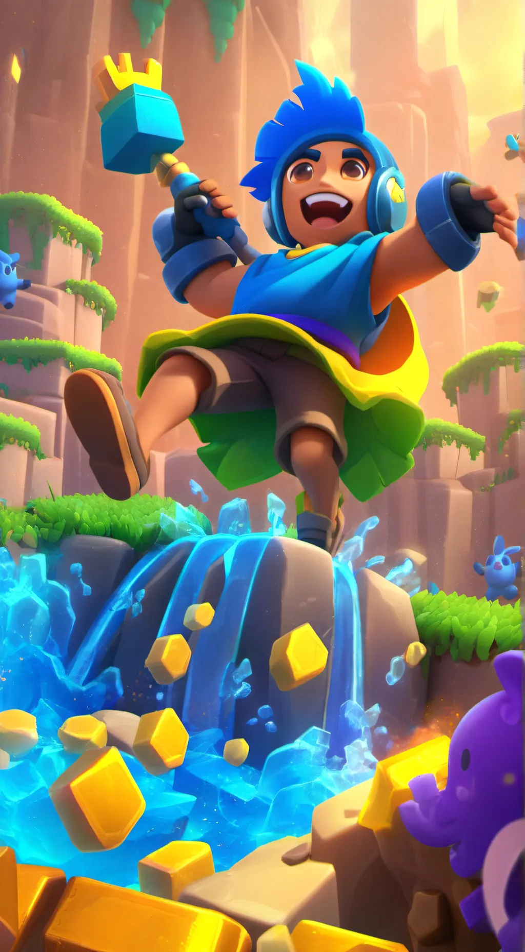 ai character: R.E.P.O background