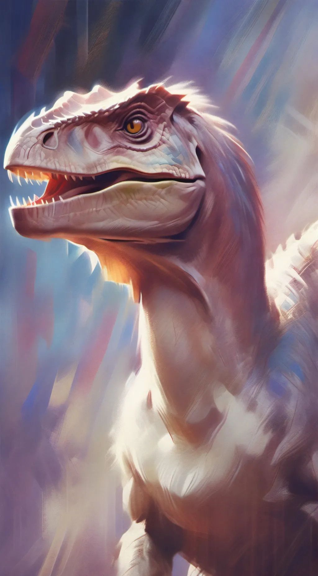 ai character: Luna background