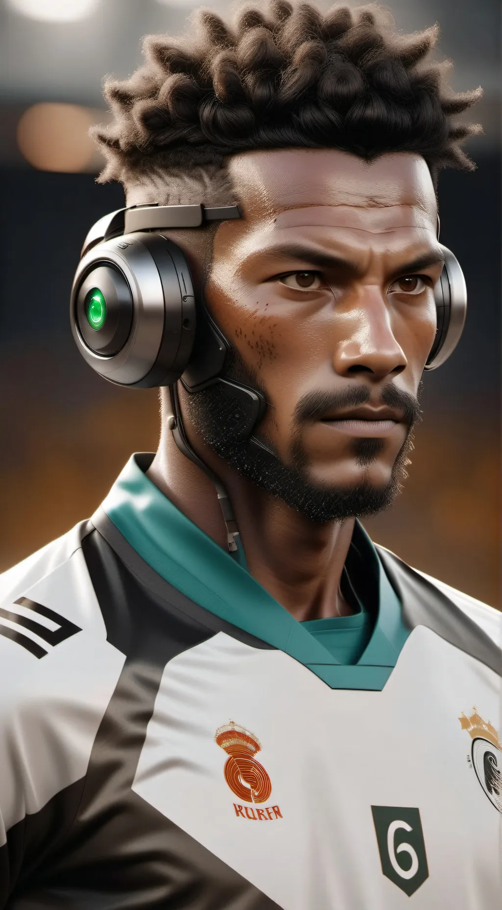 ai character: Soccer bot background