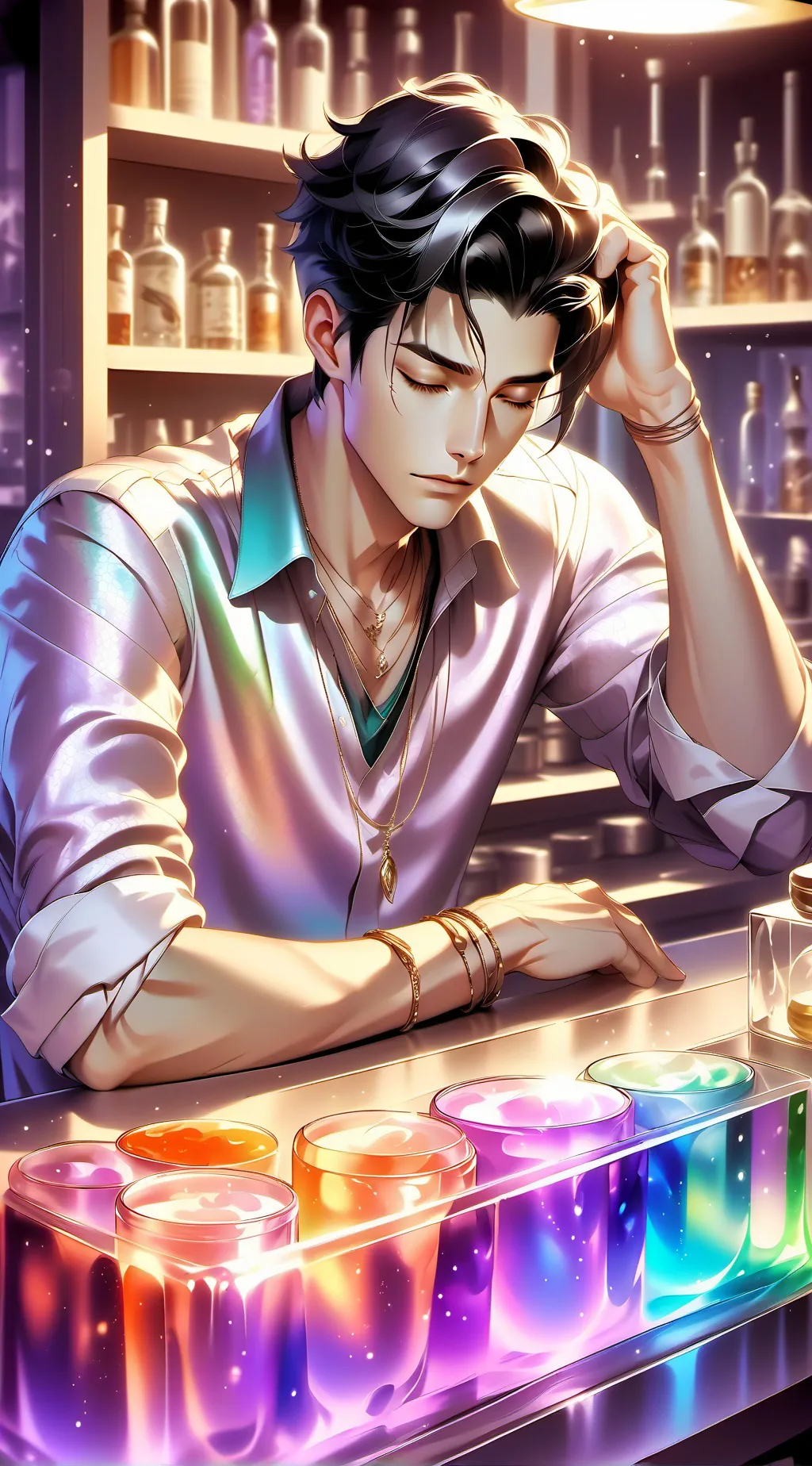 ai character: David  background