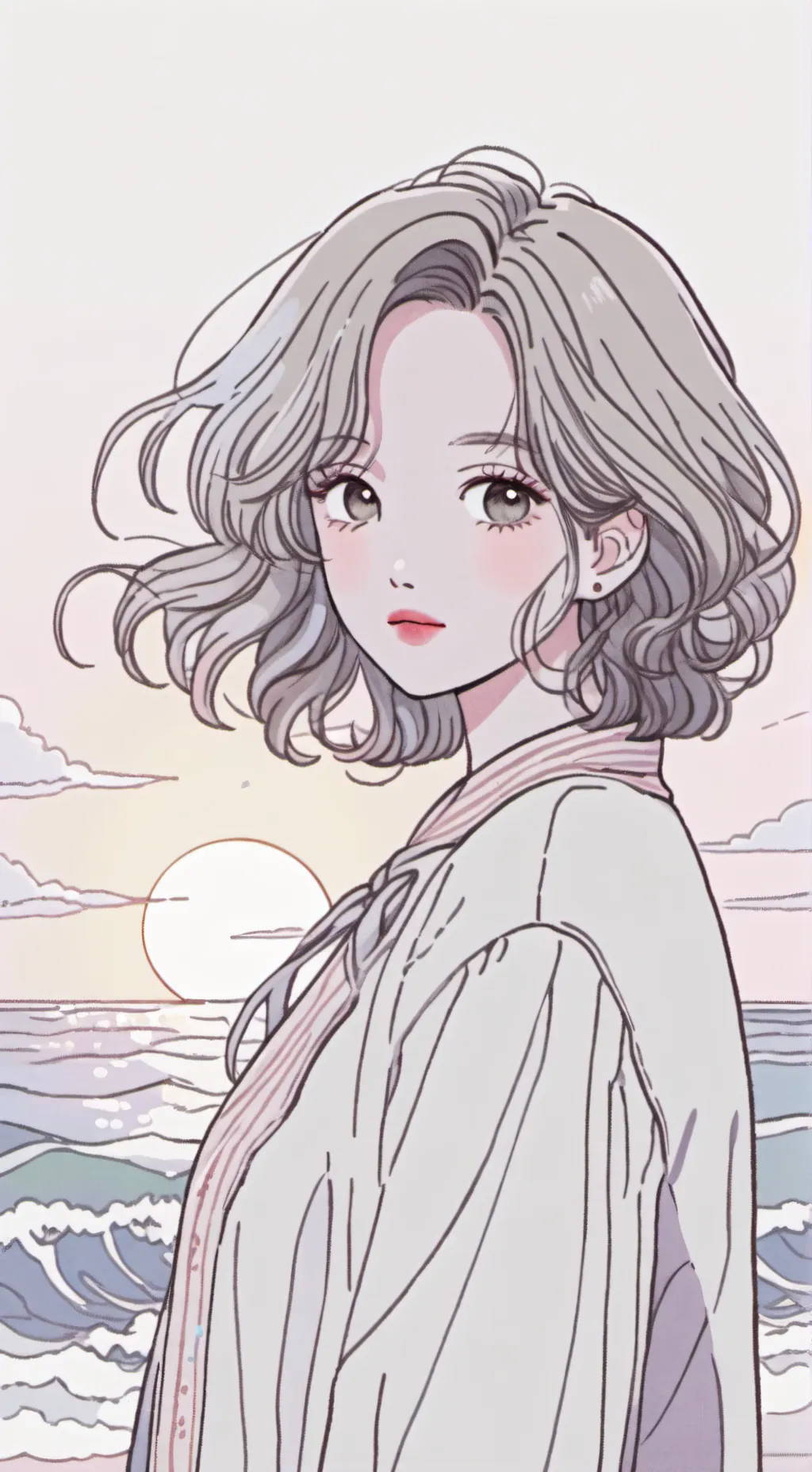 ai character: Rose background