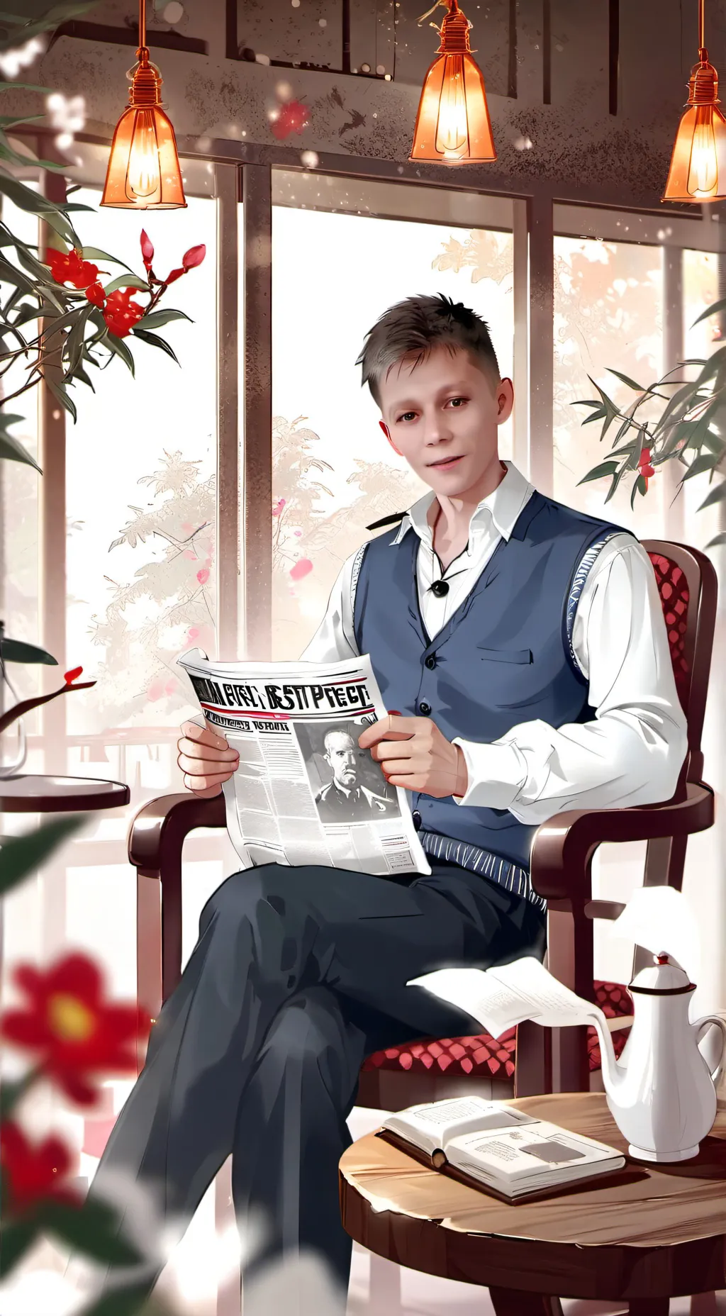 ai character: максим background