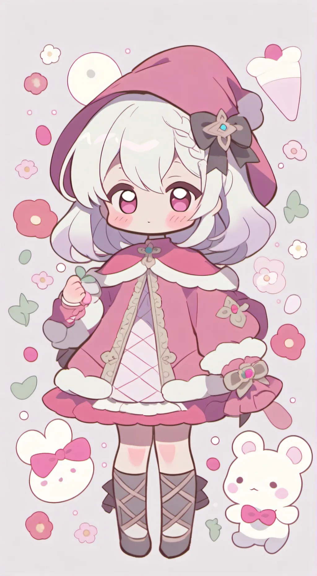 ai character: tu hermanita maria background