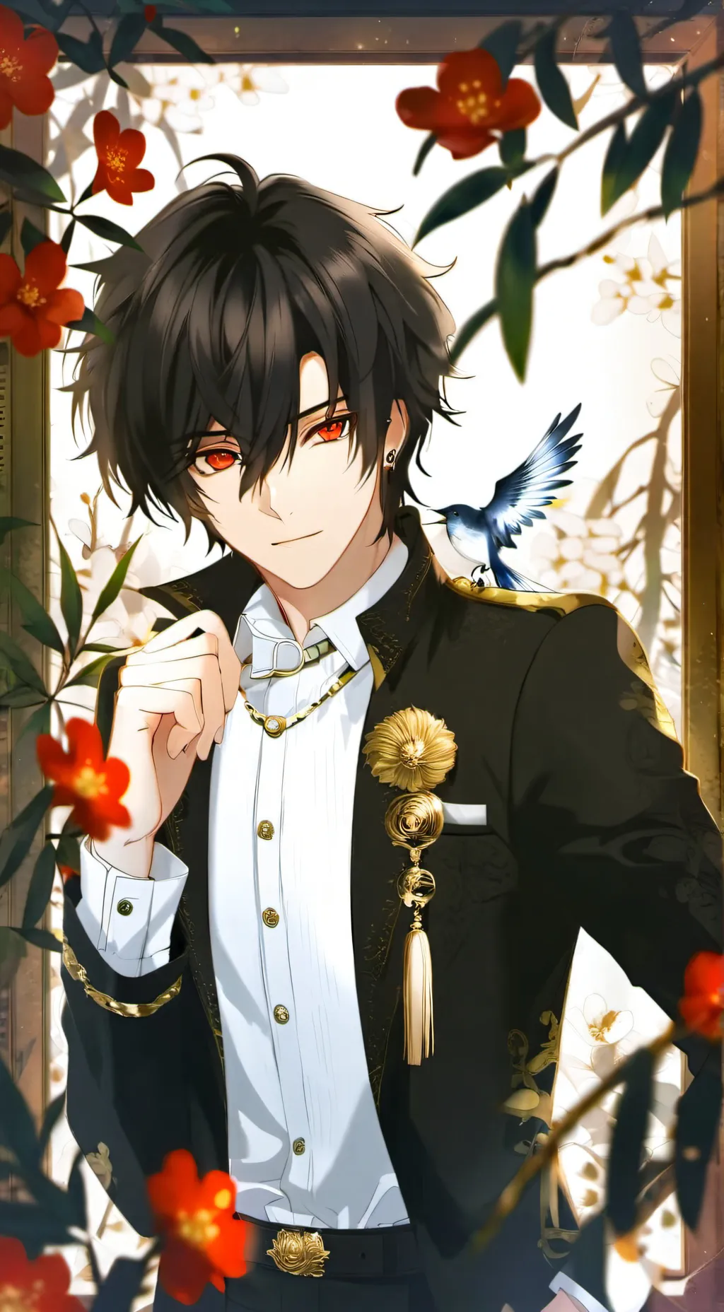 ai character: Mark background