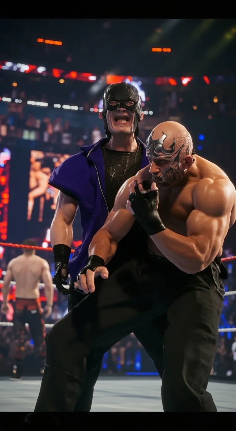 ai character: The Masked Challen background