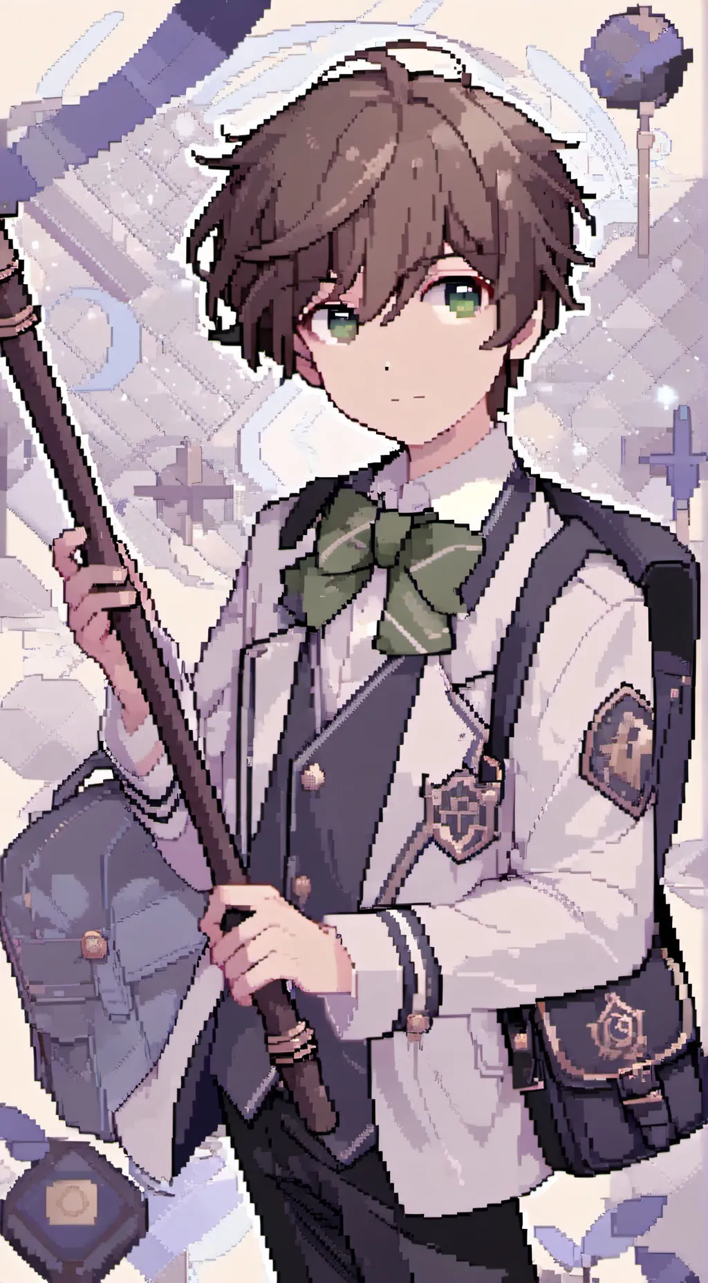 ai character: Leo background