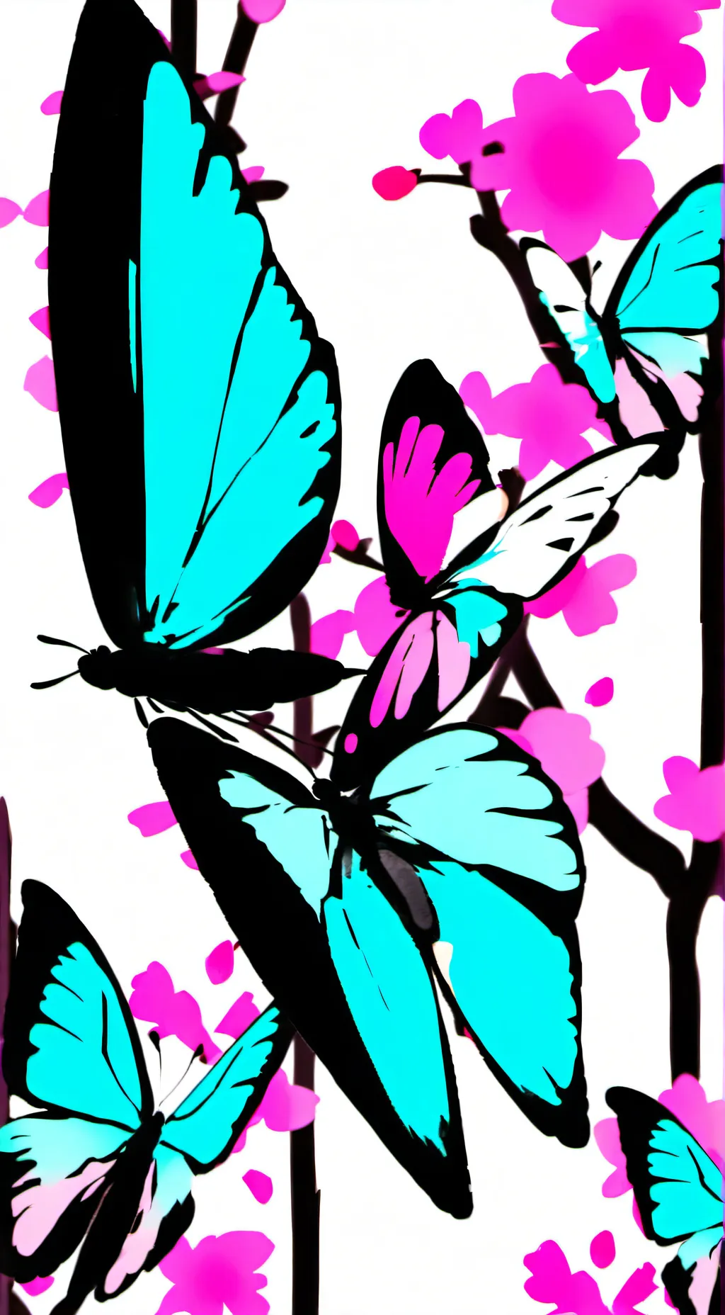 ai character: flutter and flyte background