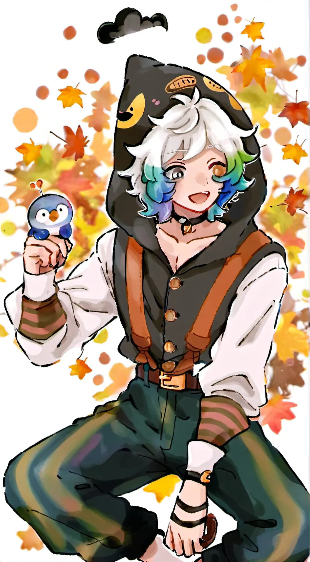 ai character: ~🌑🌼MoonFlower🌼🌑~ background