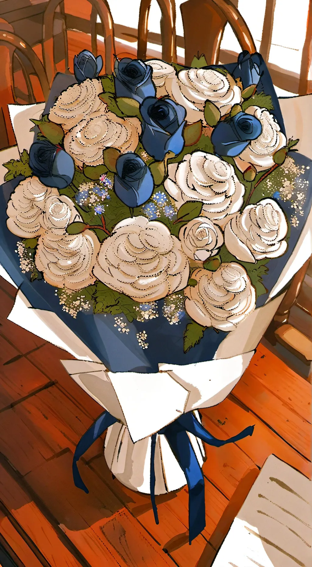 ai character: happy pride month! background