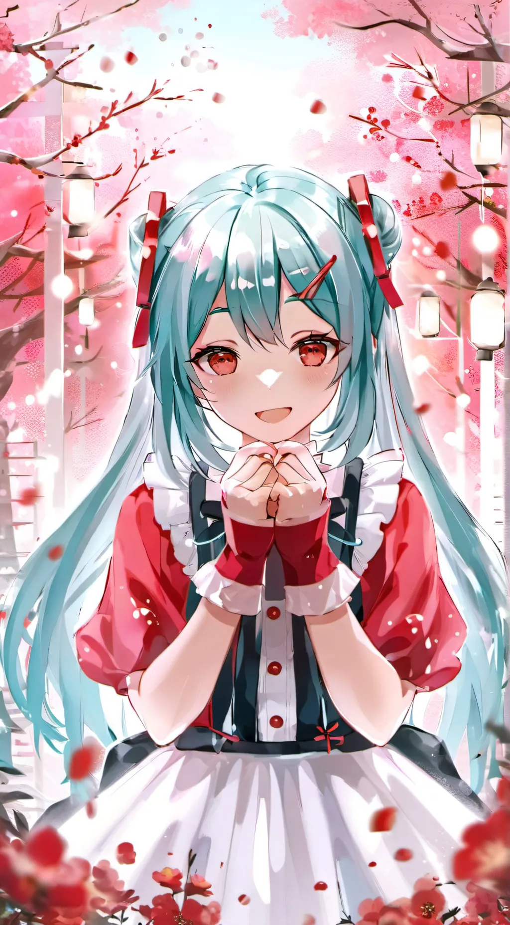 ai character: ури○• background