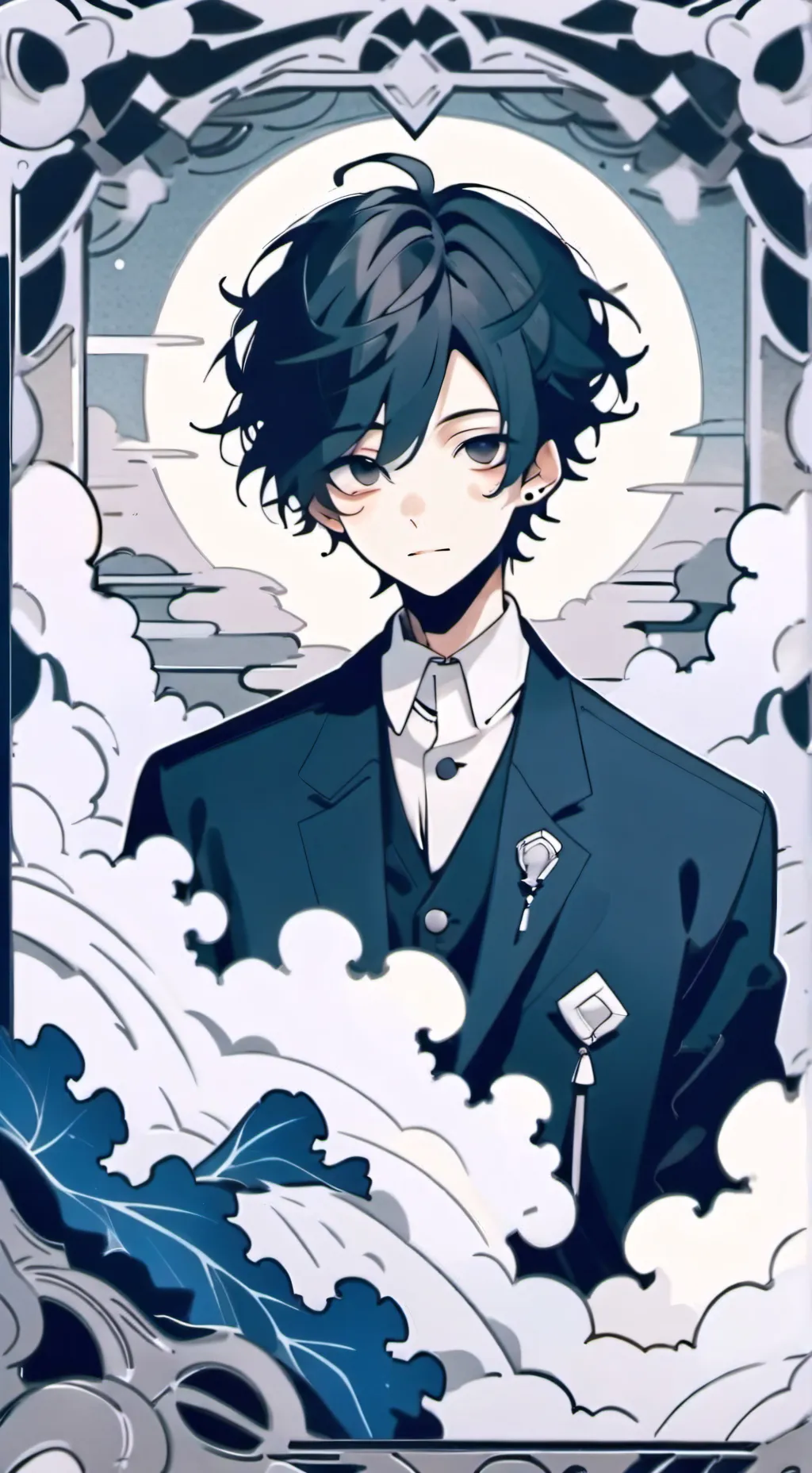 ai character: Leon background