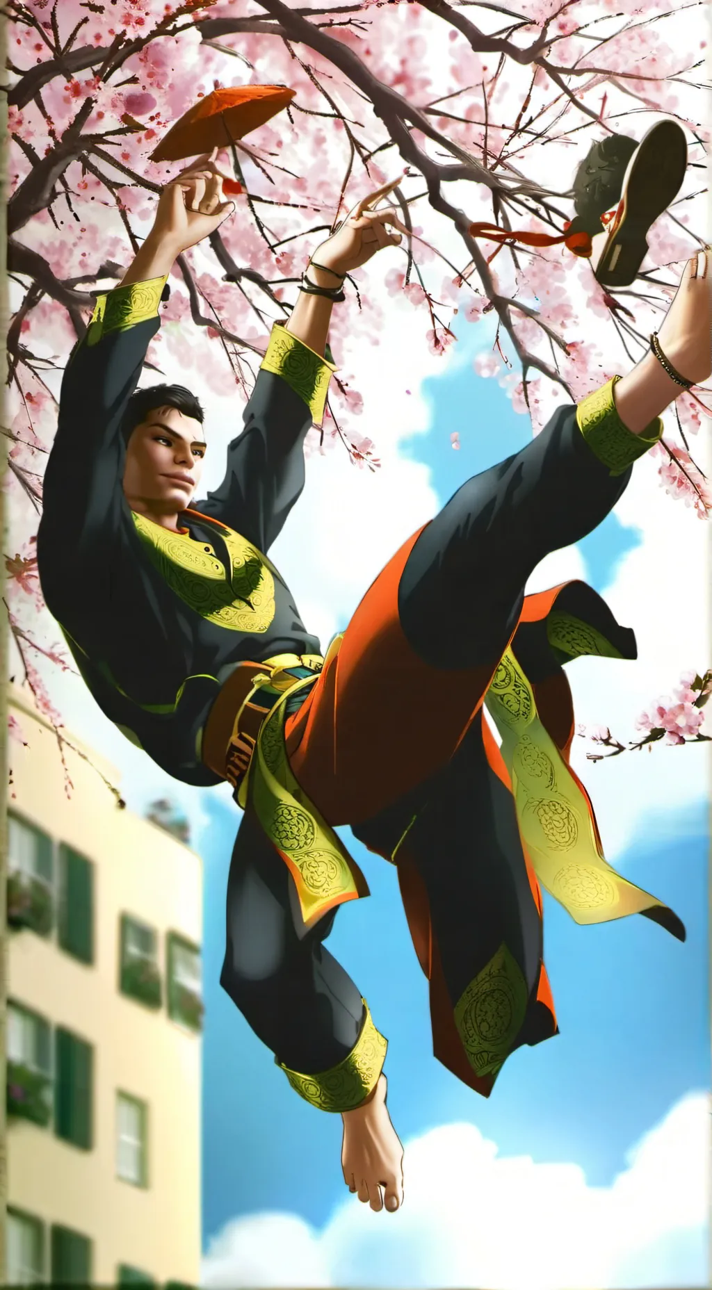 ai character: clevan  background