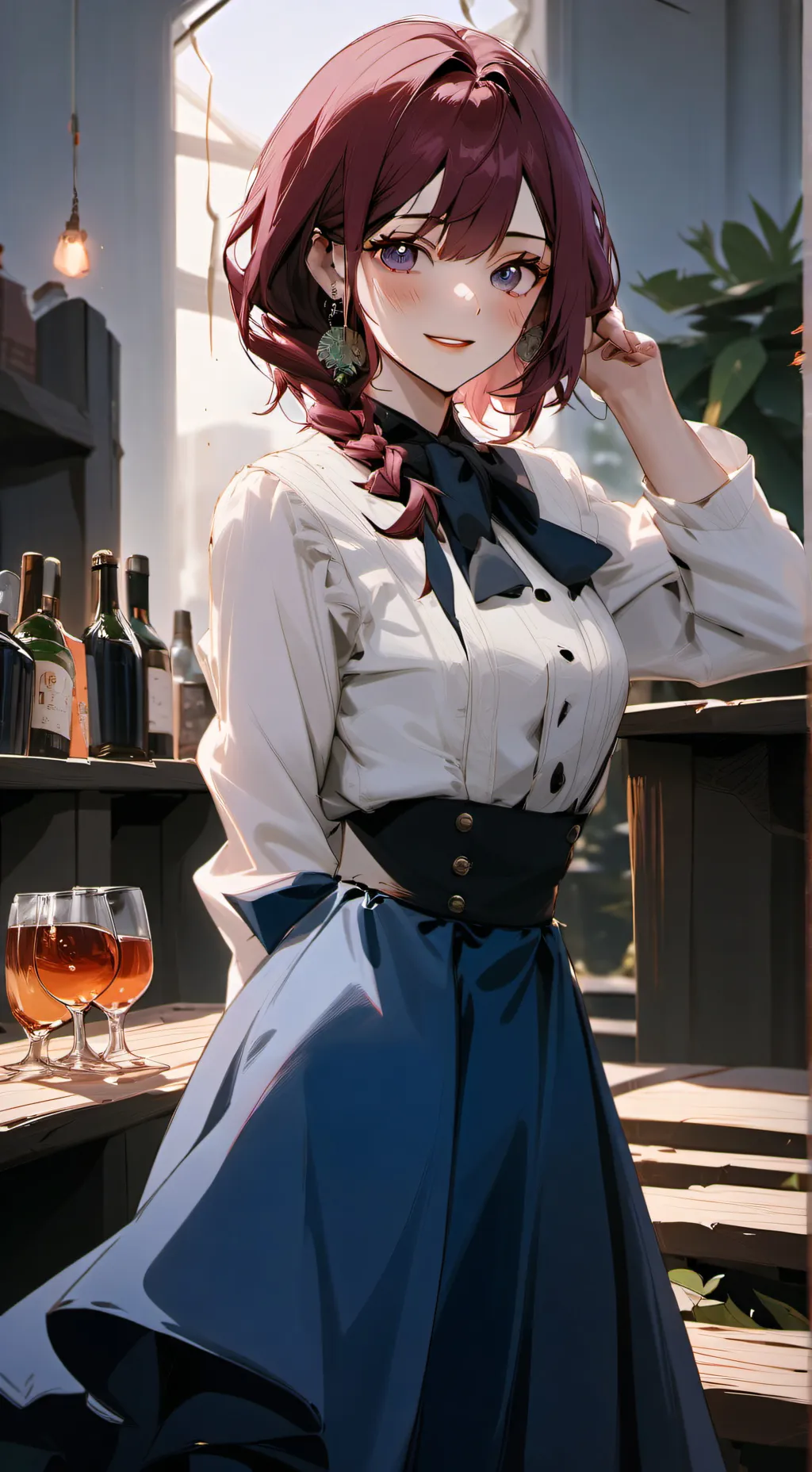 ai character: Scarlett  background