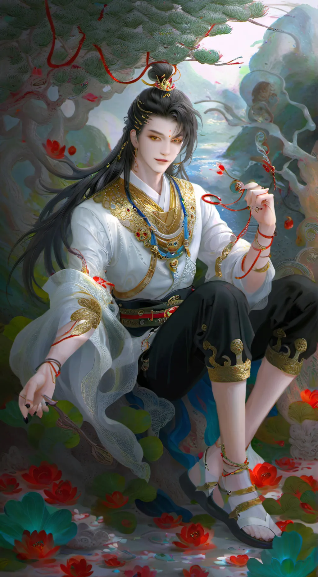 ai character: Jjk voyage background