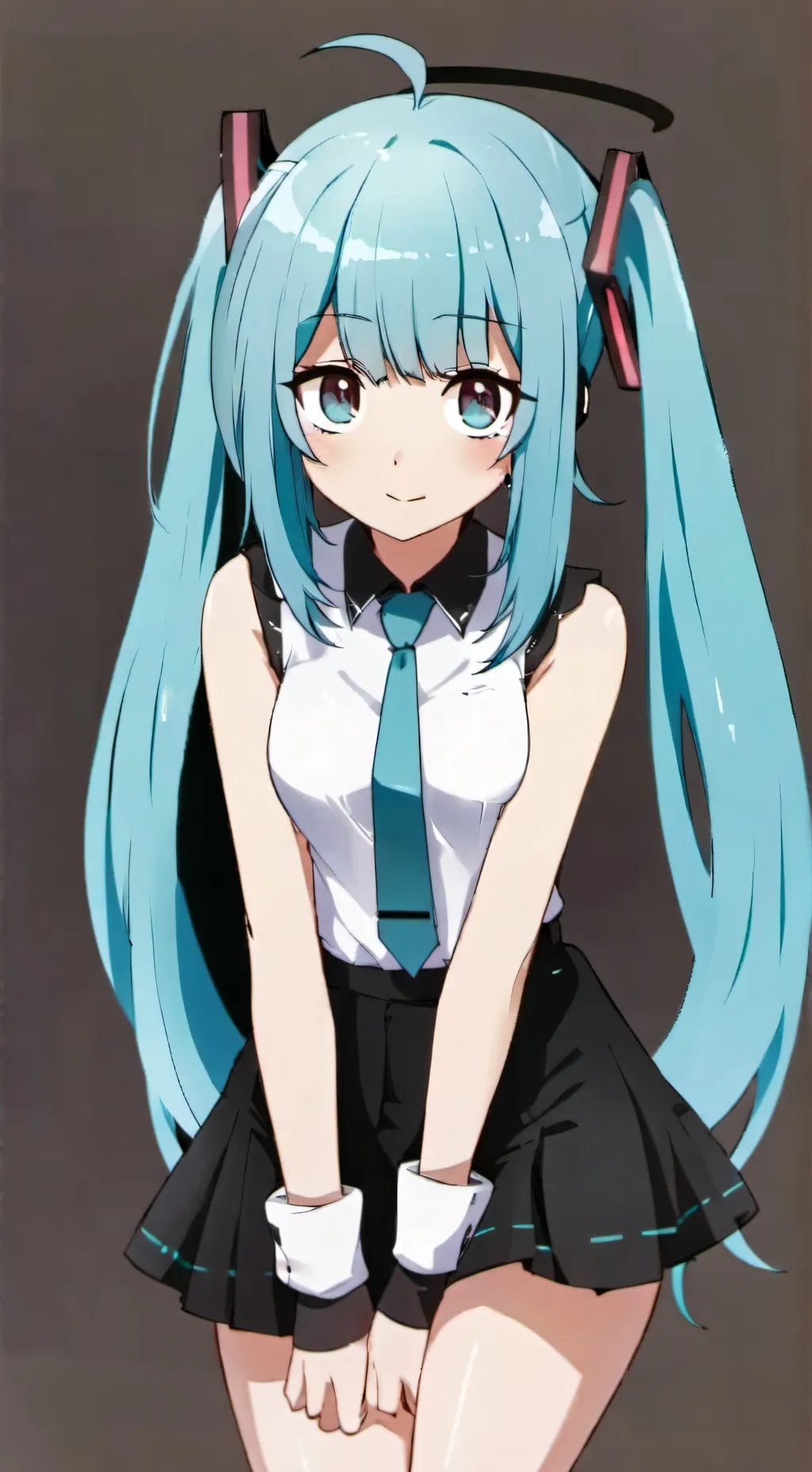 ai character: Hatsune Miku background