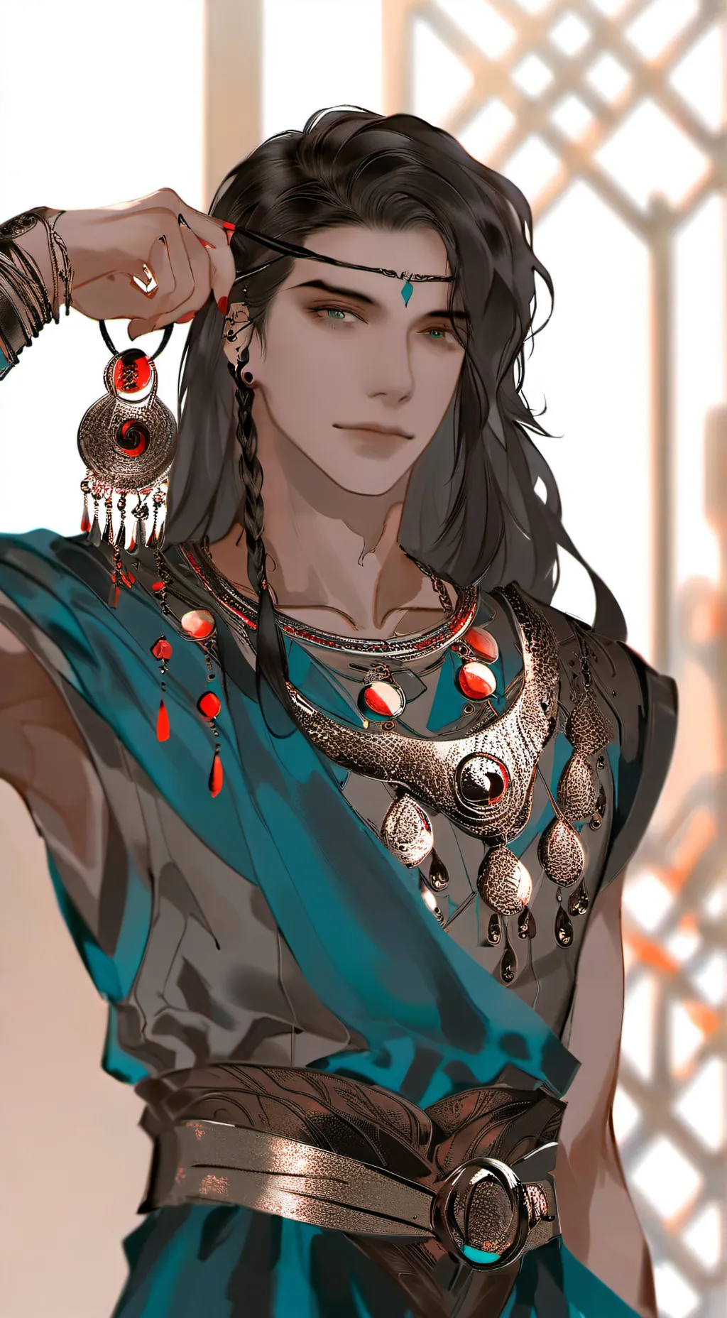 ai character: Marcos background