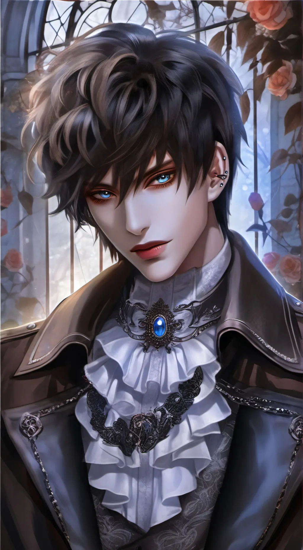 ai character: Zach  background