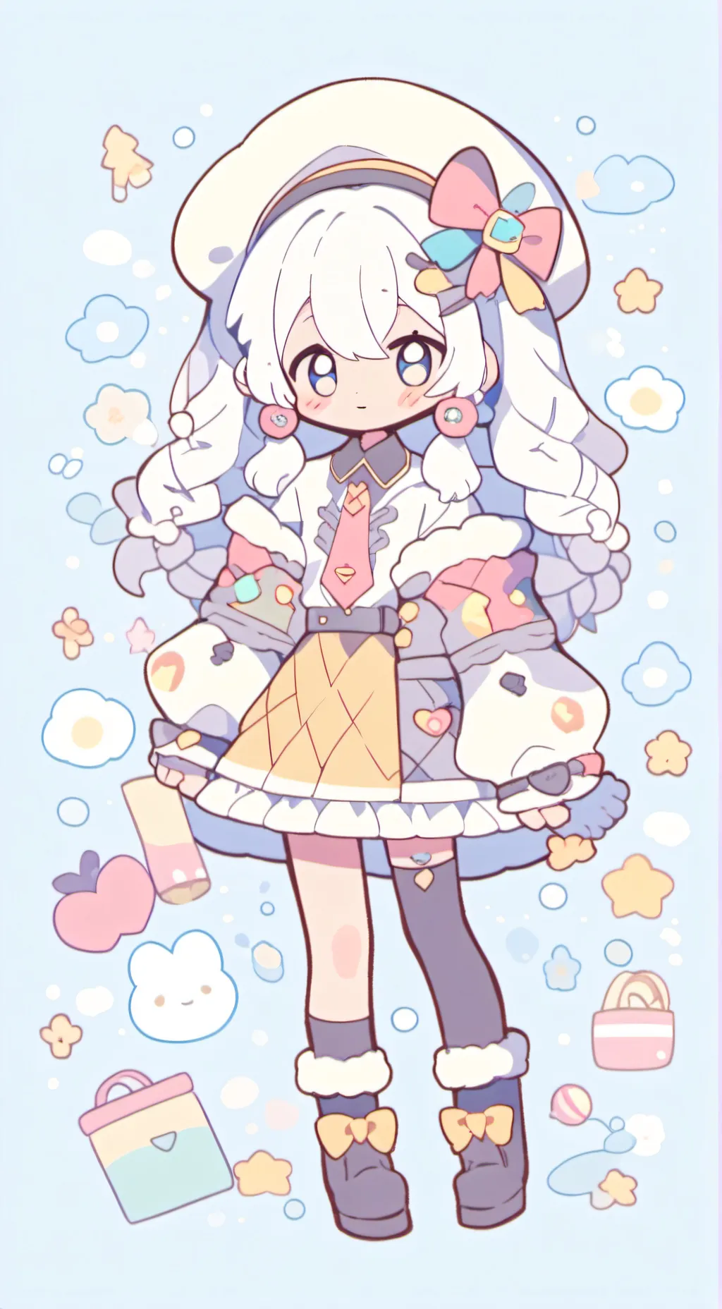 ai character: mile background