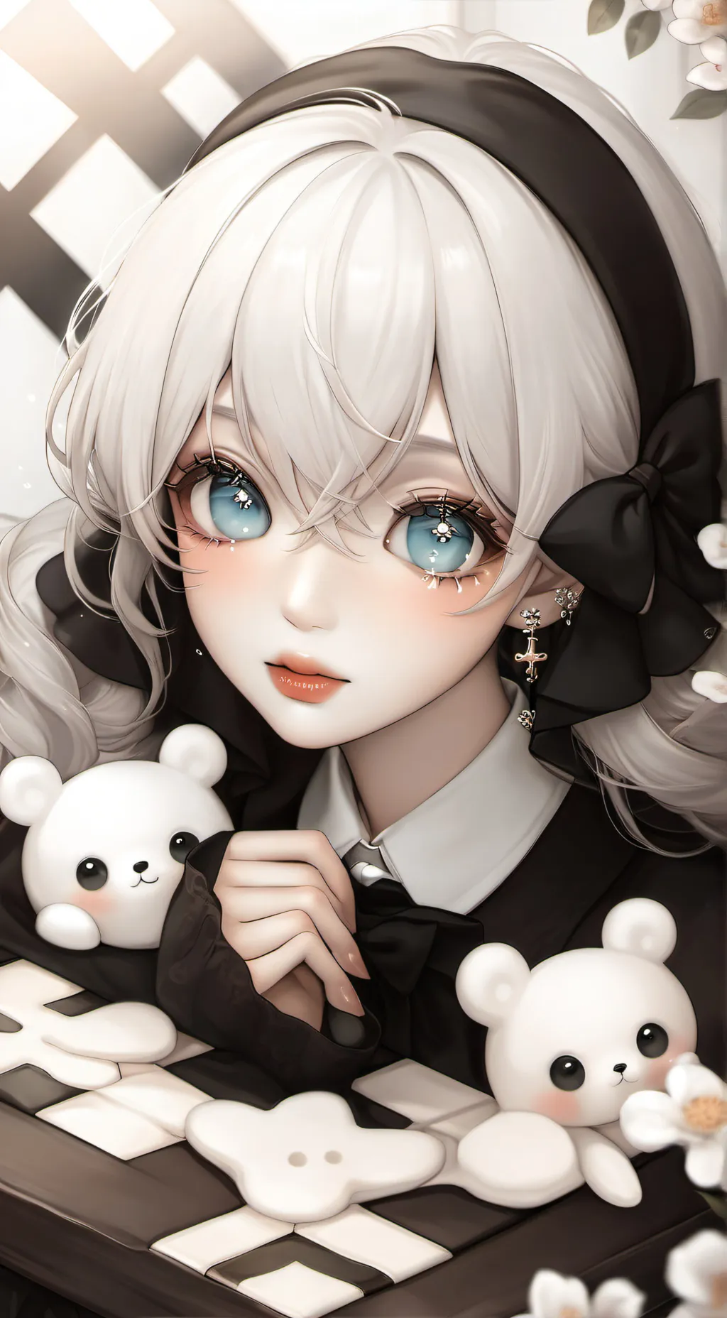 ai character: tic-tac-toe background