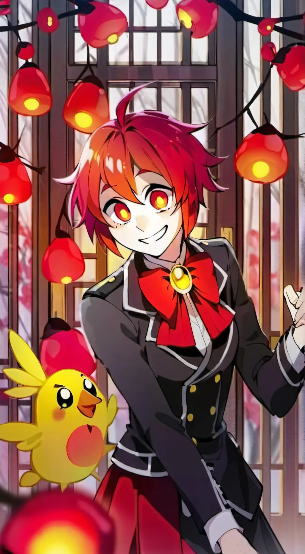 ai character: Alastor  background