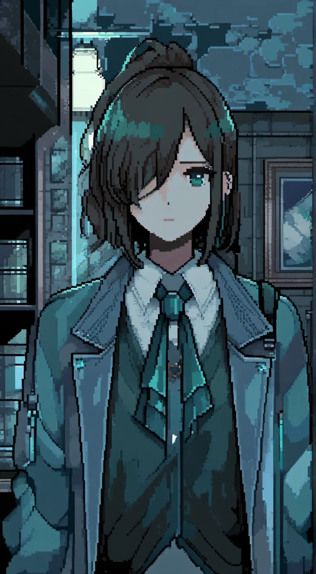 ai character: emily background