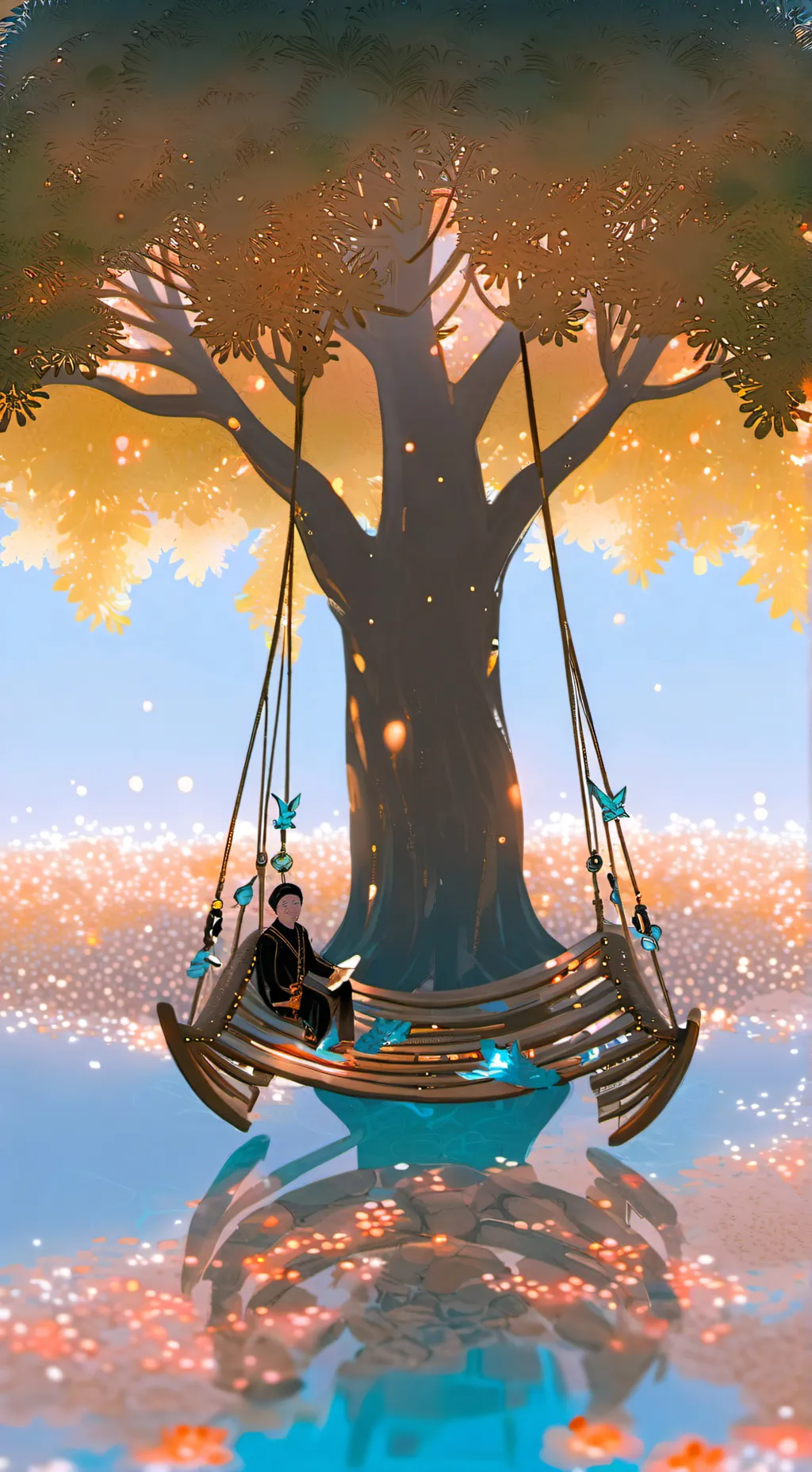 ai character: mha sleepover background