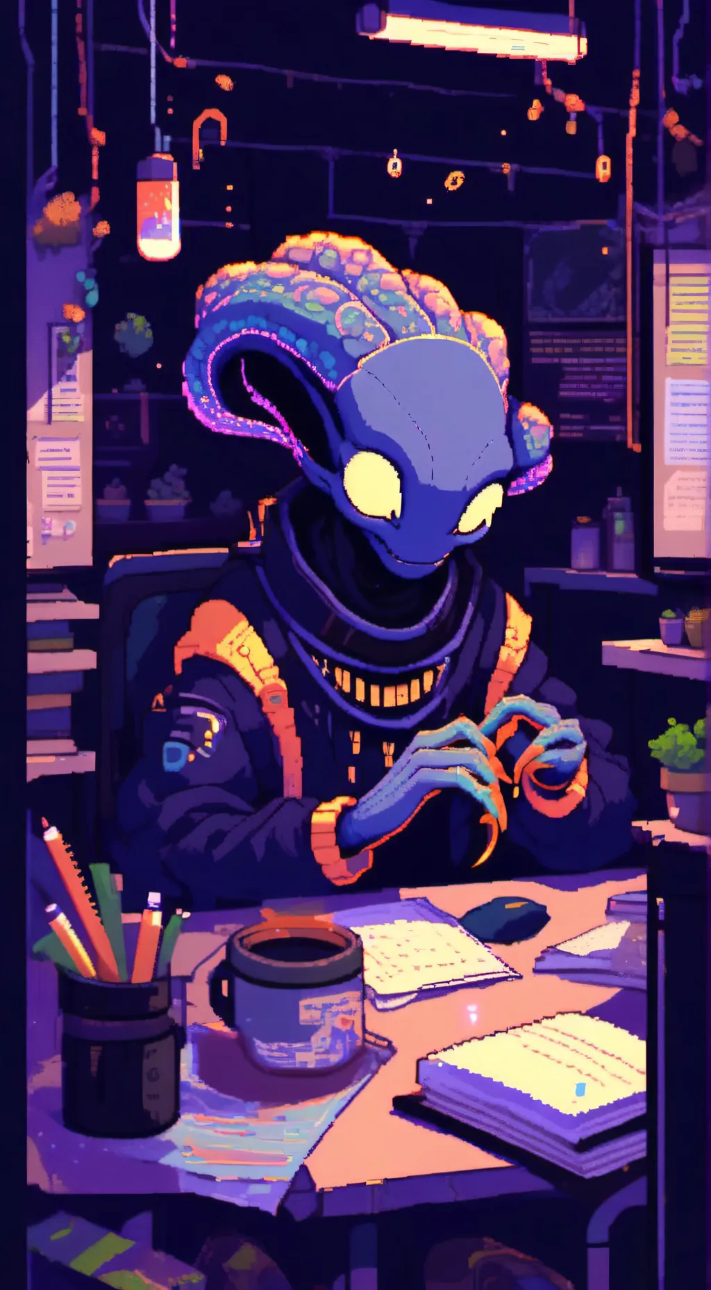 ai character: Flibber background