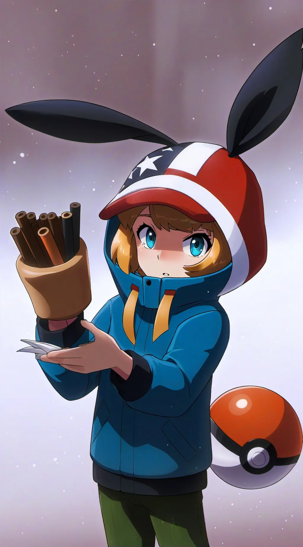 ai character: б background