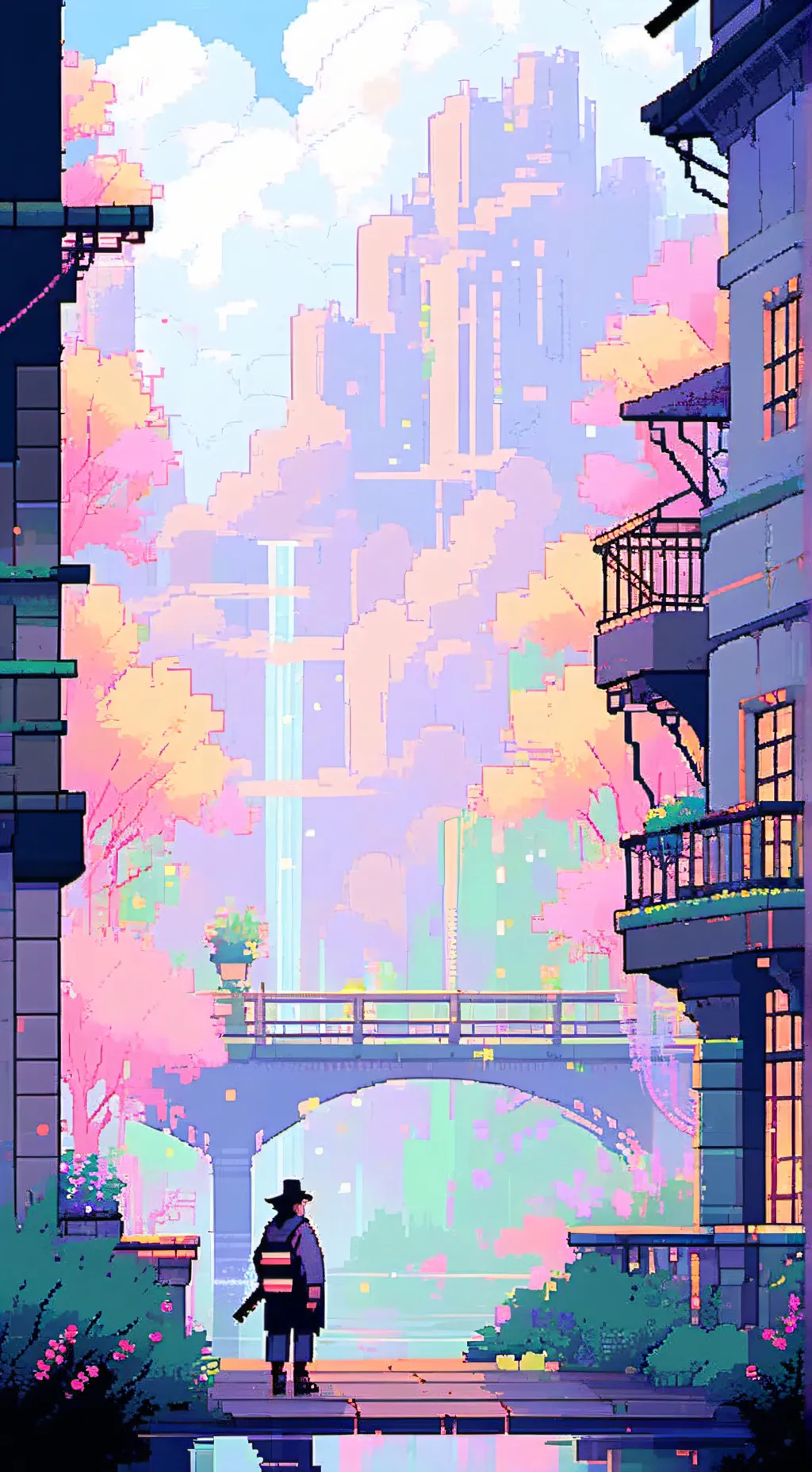 ai character: life  background