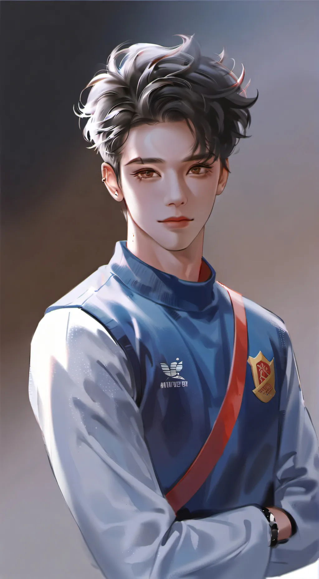 ai character: Daniel  background